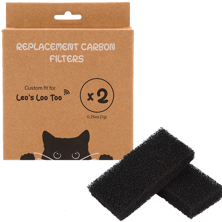 Leo's Loo 2 - Replacement Carbon Filters (2)